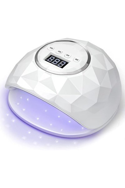 GENERAL Uv Led Nail Lamp with 54 Beads, 168W Nail Curing Lamps for Gel Nail P...