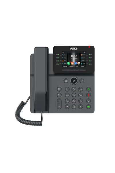 Fanvil V64 Prime Business Phone, 3.5-inch Color LCD, 12 SIP Lines, HD Audio, ...