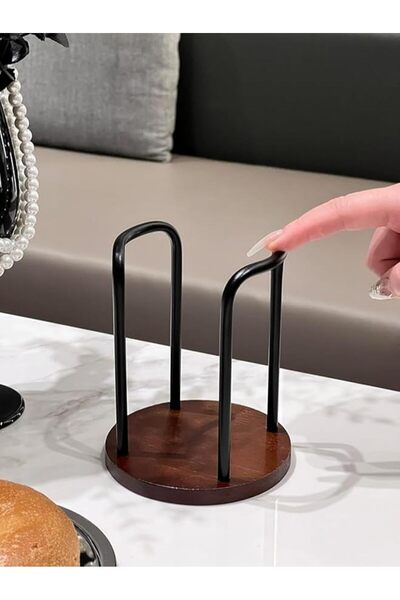 GENERAL Yalagui Wooden Bathroom Cup Holder, Stylish Disposable Cup Dispenser,...