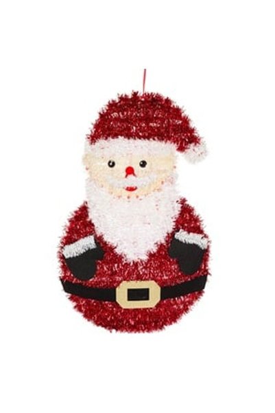 DD SHOP Decoratiune de Craciun Mos Craciun 3D cu Beteala 54cm - Decoratiuni P...