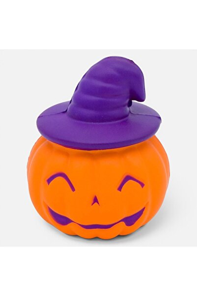 DD SHOP Dovleac de Halloween cu Palarie Mov Squishy 11cm - Cadouri