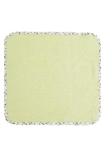 CBD CORAL BEST DEALS Prosop de bumbac verde lime pentru bebeluși 30x30cm