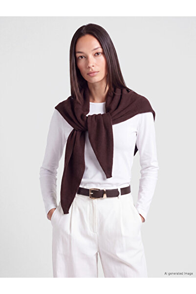 LC Waikiki Quality Pieces from Çelebi Store Plain Women's Knitwear Scarf
