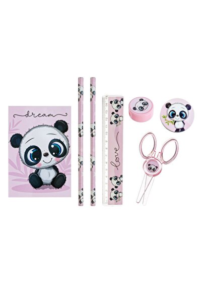 DD SHOP Set Scoala Panda - 7 piese - Seturi Scolare Fete, Produse