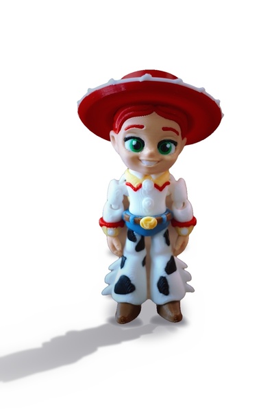 Jessie Figürü – Eklemli Oyuncak Hikayesi (Toy Story) Kovboy Kız Masaüstü Dekor ve Hediyelik Biblo