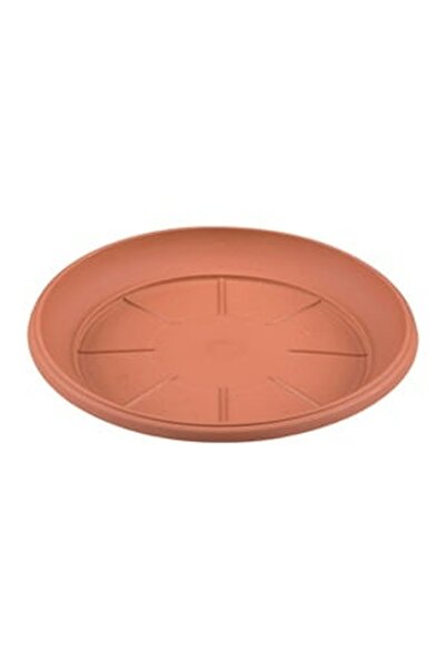 CBD CORAL BEST DEALS Farfurie ghiveci din plastic, culoare terracotă, Ø41x4.8cm