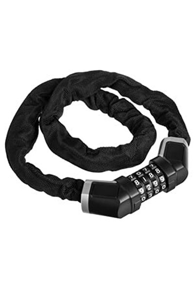 CBD CORAL BEST DEALS Antifurt bicicletă cu lanț negru și cod 5x900mm