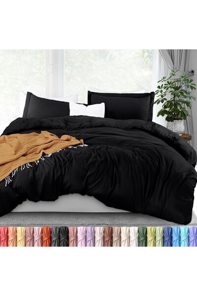 Utopia Bedding Duvet Cover King Size Set - 1 Duvet Cover with 2 Pillow Shams ...
