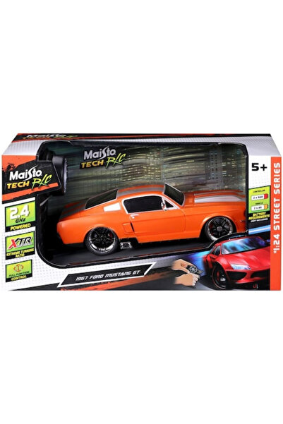 Maisto Τηλεκατευθυνόμενο Ford Mustang GT 1967 Μοντέλο Αυτοκινήτου 1:24 2.4GHz...