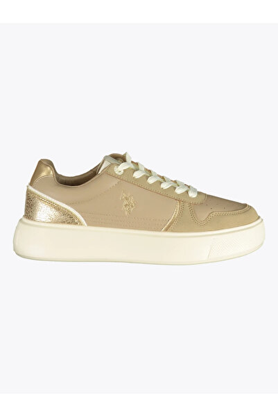 U.S. Polo Assn. Sneakers damă bej auriu