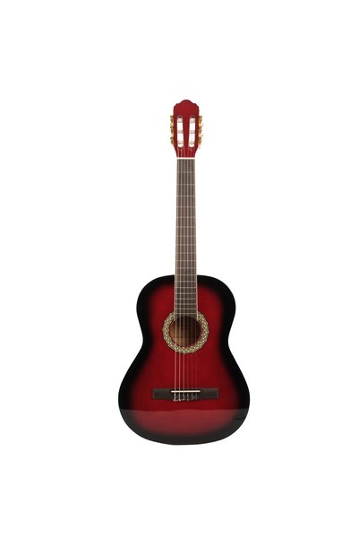 Federal C-10 RB Kırmızı 4/4 Klasik Gitar