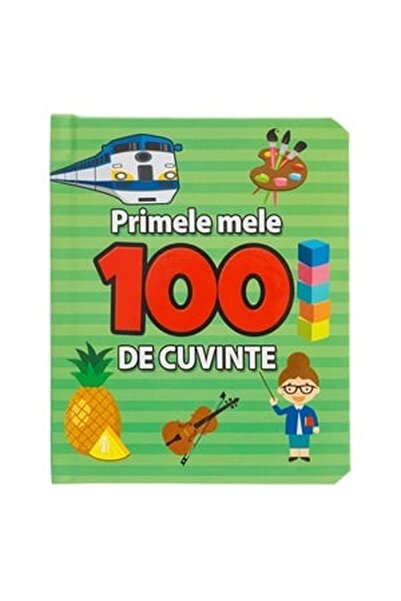 CBD CORAL BEST DEALS Carte cartonată 'Primele mele 100 de cuvinte' - 12F