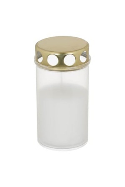 CBD CORAL BEST DEALS Lumânare decorativă albă cu capac Ø6x11.5cm