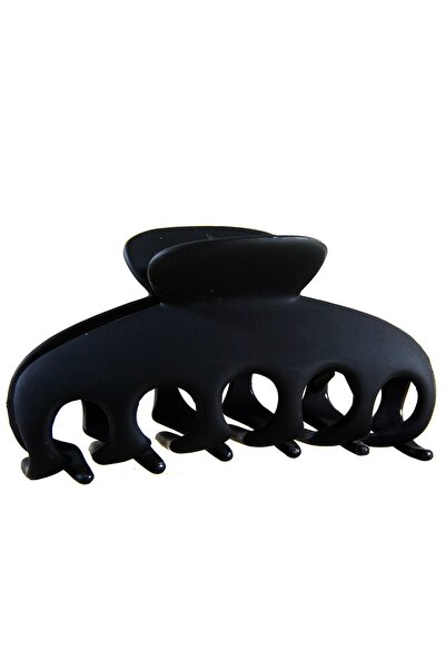 DD SHOP Clama Par Neagra Rubber Mat pentru Femei 9cm - Clame Prins Parul, Cos...