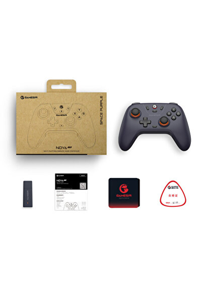 Games GameSir Nova Lite Kablosuz Multiplatform Gamepad - Oyun Kolu – PC, Switch, Android & iOS (Hall Effect Analog, Bluetooth)