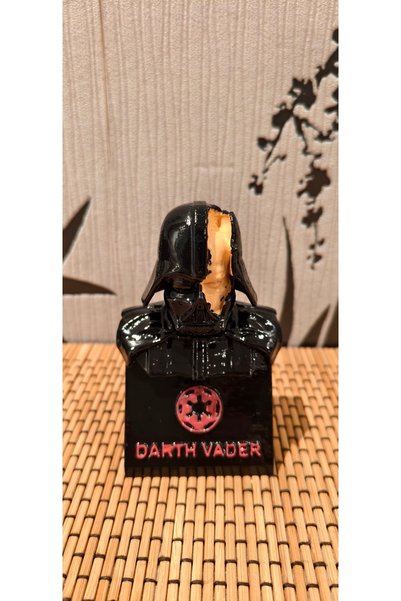 DARTH VADER 3D büst 9.3 cm elle boyama
