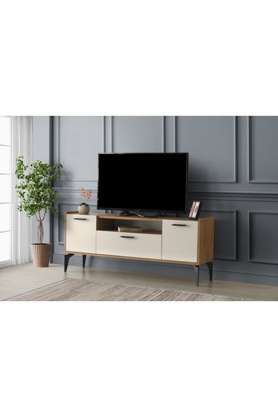 Erz Design Anka Dolaplı Tv Sehpası 140cm