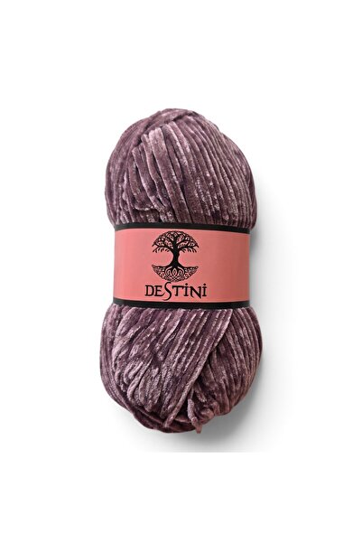 destini İnce Kadife İp 100 gr 200 Metre Amigurumi El Örgü İpi Ceket Yelek Bat...