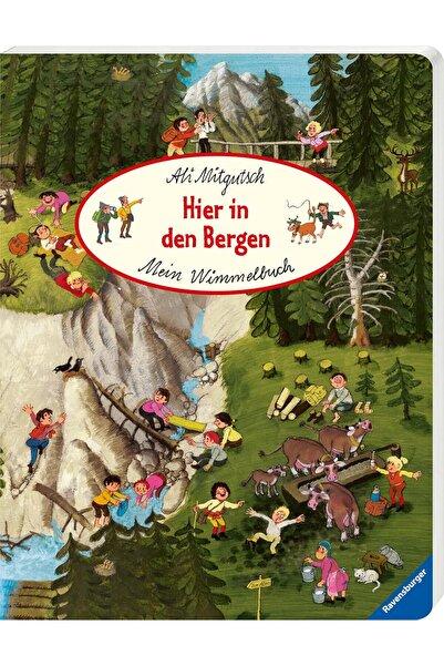Ravensburger Buchverlag Mein Wimmelbuch: Hier in den Bergen