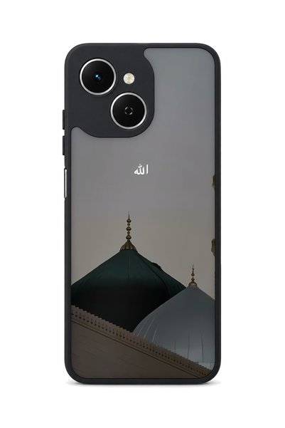TECNO Spark 40C Compatible Allah Pattern Camera Protected Shockproof Case