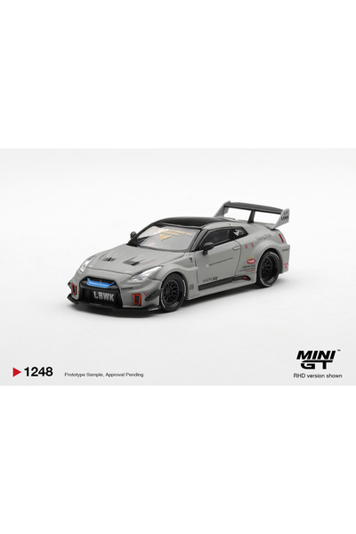 mini gt MiniGT 1248 NISSAN LB-Silhouette WORKS GT 35GT-RR Ver.1 Matt Grey