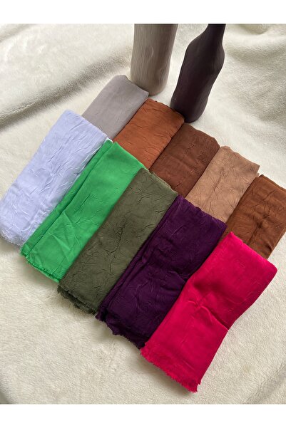 shalby Bamboo Crash Shawl Hijab Set of 10