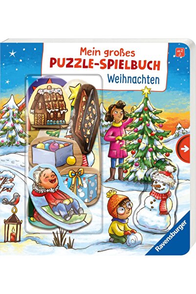 Ravensburger Buchverlag Mein großes Puzzle-Spielbuch - Weihnachten