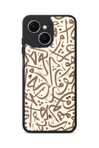 TECNO حافظة مقاومة للصدمات متوافقة مع كاميرا سبارك 40C ذات النمط العربي