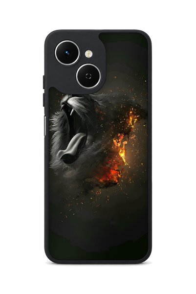 TECNO Spark 40C Compatible Roaring Pattern Camera Protected Shockproof Case