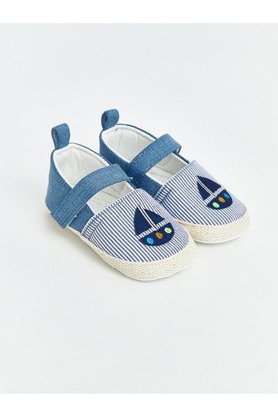 LC Waikiki Embroidered baby boy pre-walking shoes