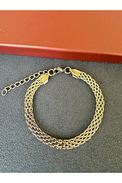 Rupen Kraft Stainless steel bracelet with special design, 18+5cm, 6mm, tarnis...
