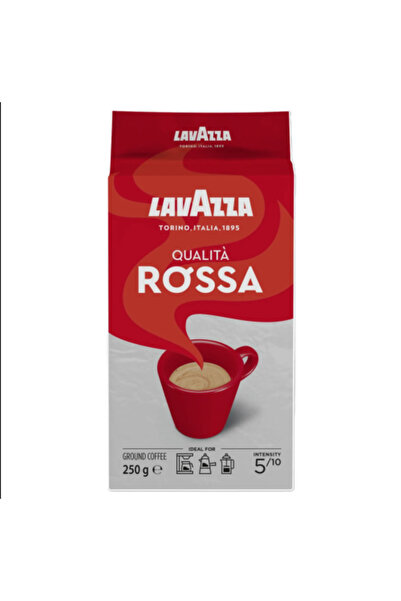 LavAzza قهوة كواليتا روسا الإيطالية المطحونة 250 جرام من جزيرة راجوا