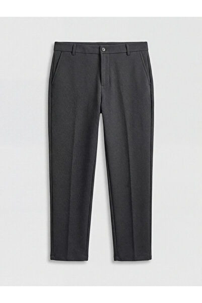 LC Waikiki Lcw Vision Anthracite Standard Fit Men's Trousers with Nevavm Diff...