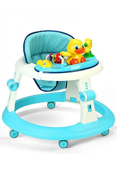 Baby Cara Baby Walker Anti O leg 3 Height Adjustment Foldable Silent Wheel