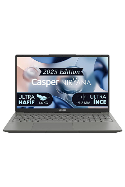 CASPER NIRVANA X600.1362-BE00A-G-F INTEL I7-13620H 16GB RAM 500GB SSD 15,6" F...