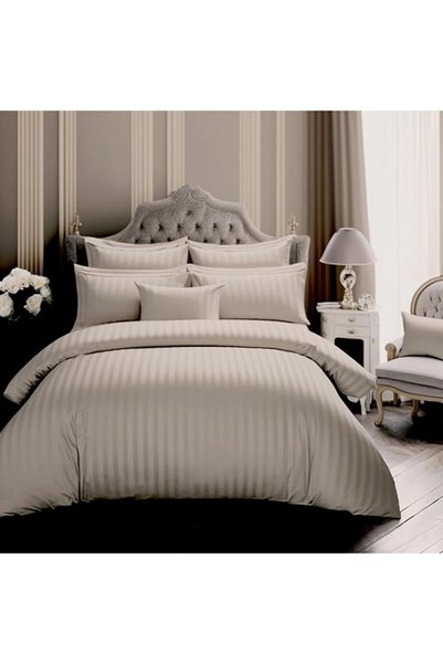 Master Home Textile طقم لحاف فندقي من الألياف الدقيقة ماركة MASTER، يناسب سري...