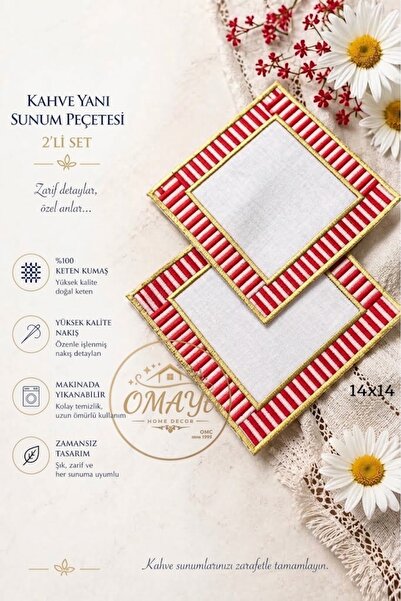 Kahve yanı sunum peçetesi ,Kokteyl Peçete,Kahve Yanı Sunum Peçetesi,Sunumluk,Bardak Altlığı