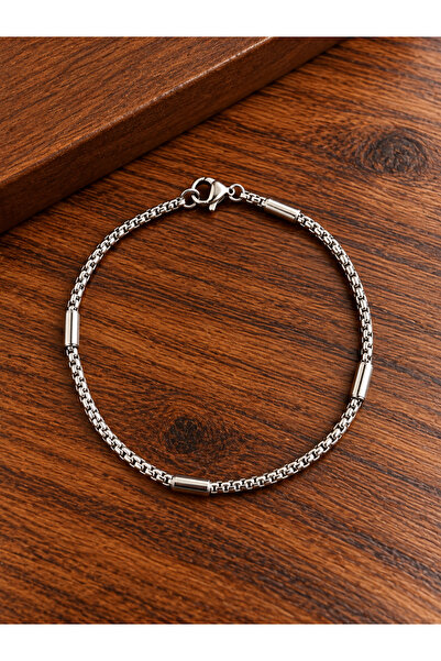 zadenza gold Stainless steel tarnish-resistant cubic zirconia bracelet, 20cm,...