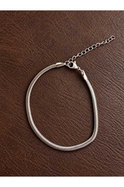 Aida Jewelss Stainless steel snake chain bracelet - tarnish resistant - 18+5c...