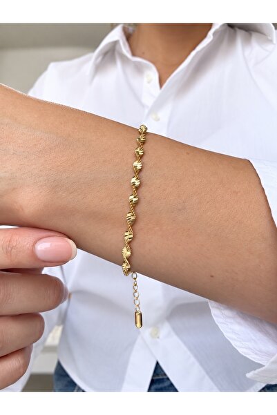 Ressia Burgu Model Singapore Ezme Chain Bracelet