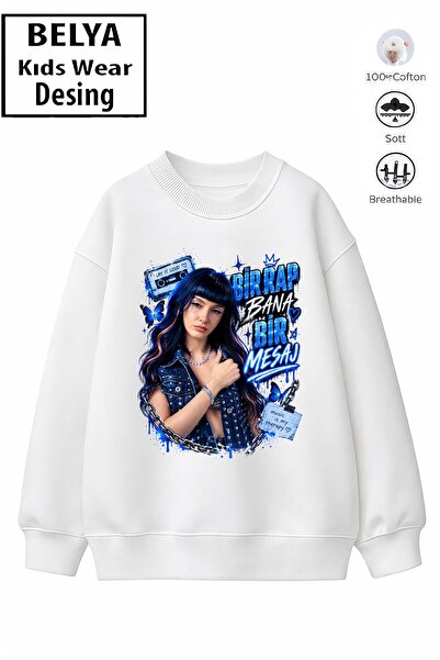Belya Kids Wear Trend Çocuk Kız Model Tam Kalıp Oversize Zoktay Tasarım 2 İpl...
