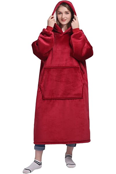 GENERAL Waitu Wearable Blanket Sweatshirt for Women and Men, Super Warm and C...