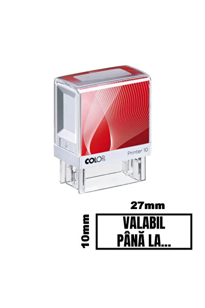 Colop Stampila VALABIL PANA LA de birou 27x10mm, SO9423579030