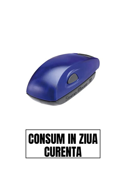Colop Stampila de buzunar CONSUM IN ZIUA CURENTA 14x38mm, SO9423578947