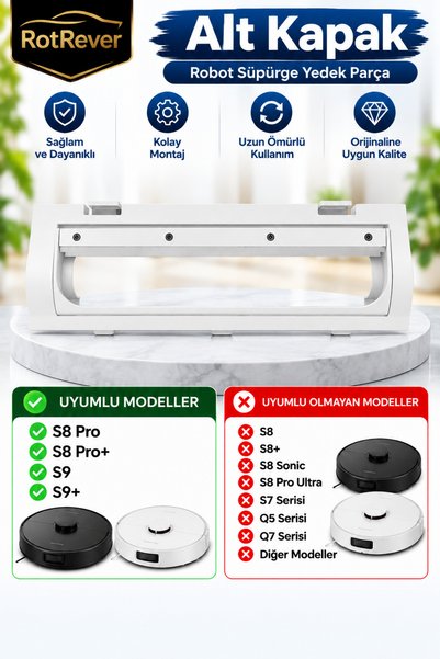 RotRever Für Roborock S8 Pro / S8 Pro+ / S9 / S9 Plus Roboter-Staubsauger Bür...