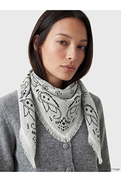LC Waikiki Lcw Accessories Beige Patterned Women's Shawl with Nevavm Difference