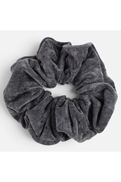DD SHOP Elastic Par Gri Catifelat cu Strasuri pentru Femei - Elastice Textile...