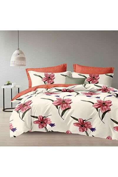 GOLDEN HOME طقم أغطية سرير مقاس كينج/مقاس فردي، غطاء لحاف، غطاء وسادة، 6 قطع،...