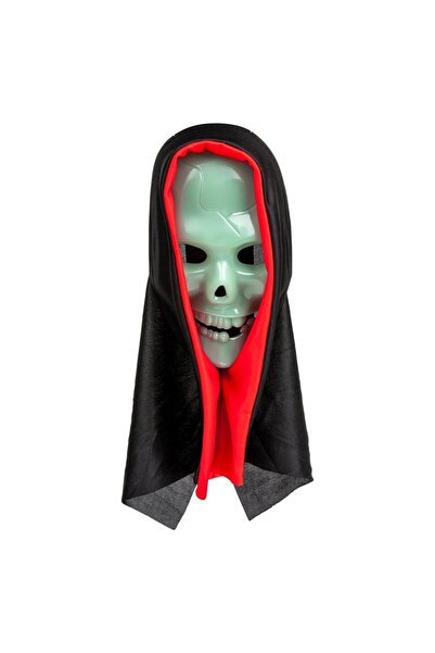 DD SHOP Mască de Halloween Schimbă-ți Fața Craniu Full Face Fosforescentă