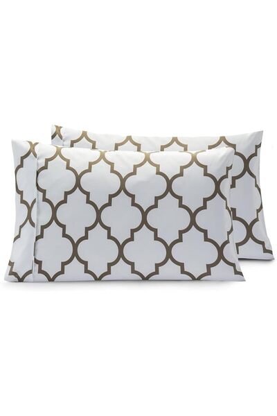 Elegant Comfort Luxury Ultra-Soft 2-Piece Pillowcase Set 1500 Thread Count Eg...